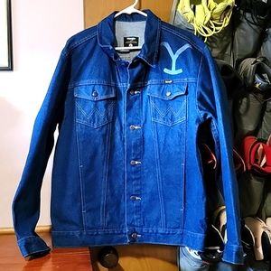 Men's Wrangler x Yellowstone Denim Jacket